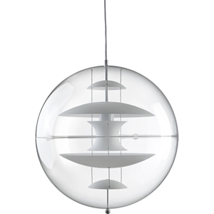 Verner Panton Globe Glass Pendant Large