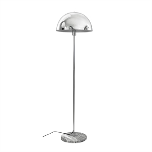 Dyberg Larsen Stockholm Floor Lamp Chrome/ Marble