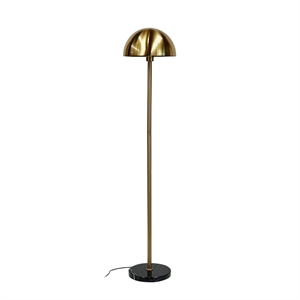 Dyberg Larsen French Collection Menton Floor Lamp Brass/ Black/ Marble