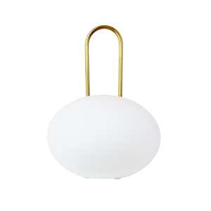 Dyberg Larsen Ellipse Lantern LED White/ Brass