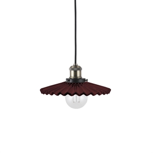 Globen Lighting Cobbler 25 Pendant Burgundy