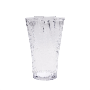 Hübsch Ruffle Vase Clear