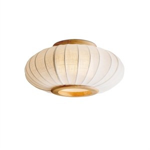 Halo Design Balloon Wall/ Ceiling light Ø40 Linen White