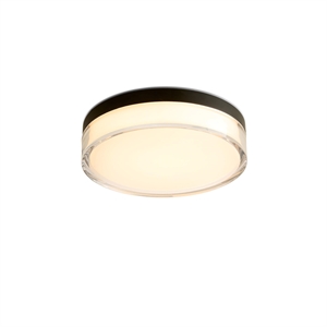 Halo Design Clear Ceiling Light Ø23 Acrylic/ Black