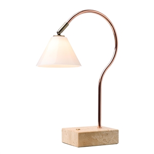 Halo Design Question Portable Lamp Copper/ Antique Brass/ Opal