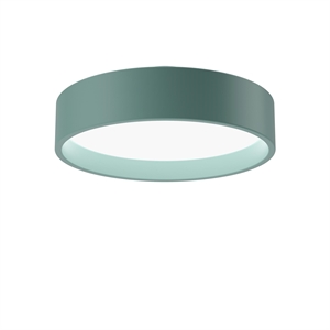 Louis Poulsen LP Circle Ceiling Light Opal Diffuser Ø45 3000K & Dali/ Switch-Dim Pale Petroleum