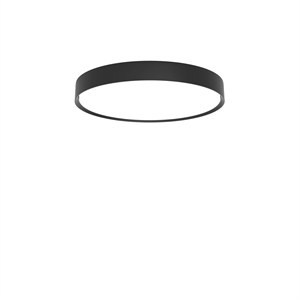 Louis Poulsen LP Slim Ceiling Light Semi-Recessed Ø44 3000K & Dali Black