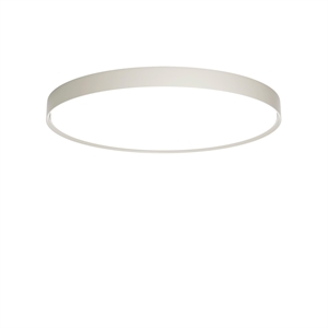 Louis Poulsen LP Slim Ceiling Light Semi-Recessed Ø68 3000K & Dali Dark Raw Aluminum