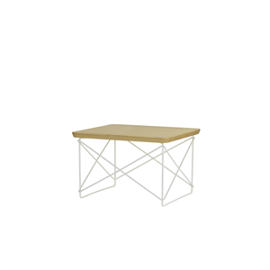 Vitra Occasional Table LTR Bedside Table/Side Table Natural Chestnut/ White