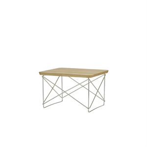 Vitra Occasional Table LTR Bedside Table/Side Table Natural Chestnut/Stainless Steel