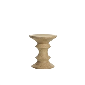 Vitra Eames Stool Model C Stool Natural Chestnut