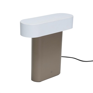 Hübsch Sleek Table Lamp Brown/ Light Gray