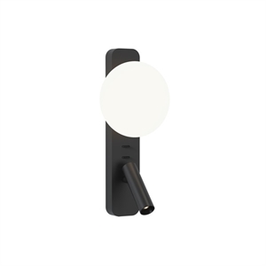 Astro Zeppo Reader Wall Lamp Matt Black