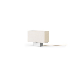 Audo Nonna Table Lamp H24 Brushed Aluminum/ Sand