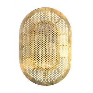 Design by Us Night Rider Wall Lamp Polished Brass