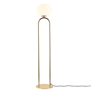 Design For The People Shapes Floor Lamp Brass