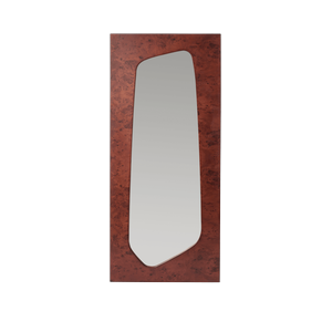 Ferm Living Folia Mirror H135 Dark Stained Burl Wood