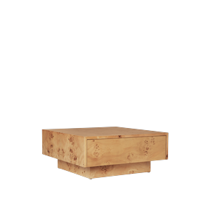 Ferm Living Burl Storage Coffee Table Natural Oak