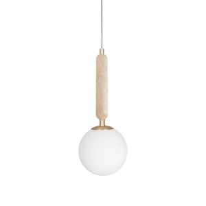 Globen Lighting Torrano 15 Pendant Beige Travertine