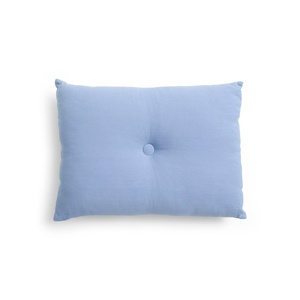 HAY Dot Linen Cushion 60x45 Blue