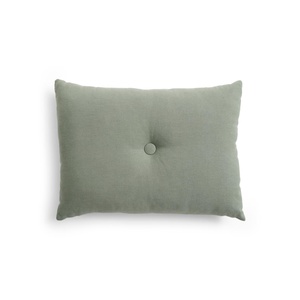 HAY Dot Linen Cushion 60x45 Pine Green