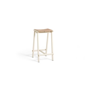 HAY Taburete 8 Bar Stool H65 Eggshell
