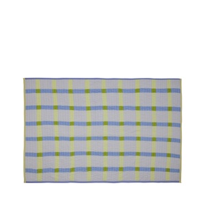Hübsch Tento Rug Gray/ Yellow