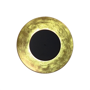 FontanaArte Lunaire Wall/ Ceiling Light Medium Gold/ Black