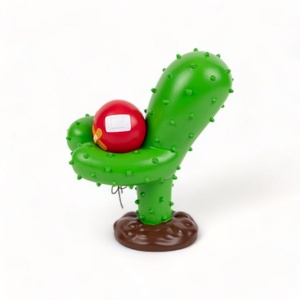 Seletti Love Hurts You Limited Edition Decorative Accessories Green/ Red/ Brown