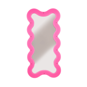 Seletti Supercurve Tall Mirror Pink