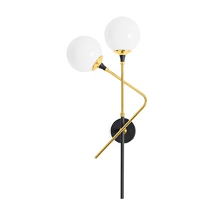 Stilnovo Galassia Wall Lamp 2 Gold/ White