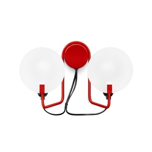 Stilnovo Bugia Wall Lamp 2 Red