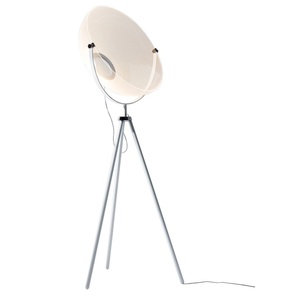 Stilnovo Demì Moon Floor Lamp White