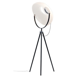 Stilnovo Demì Moon Floor Lamp Black
