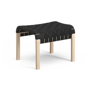 Swedese Primo Footstool Natural Beech/ Black
