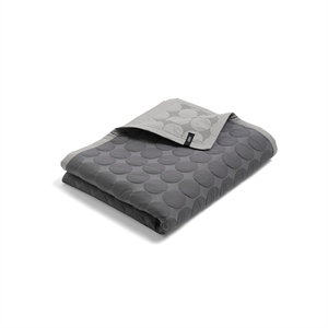 HAY Mega Dot Bedspread 235x245 Dark Grey