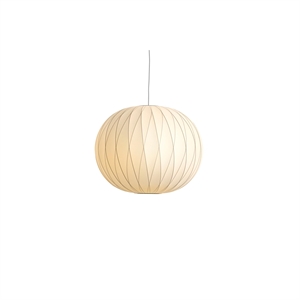 HAY Nelson Ball Crisscross Bubble Pendant Medium Off-White