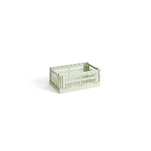 HAY Colour Crate Storage Box Small Mint