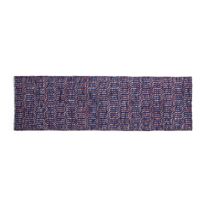 HAY Radio Carpet 60x200 Red/ Blue