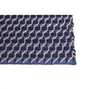 HAY Channel Rug 50x80 Blue/ White