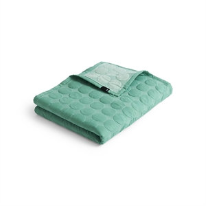 HAY Mega Dot Organic Bedspread 195x245 Sea Green