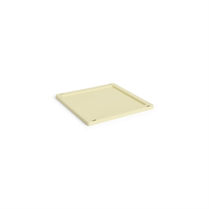 HAY Colour Crate Lid For Box Medium Light Yellow