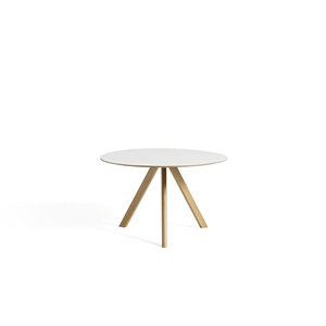 HAY CPH20 Dining Table Ø120 Oak/ White