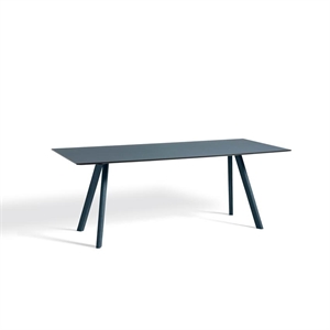 HAY CPH30 Dining Table L200 Deep Blue/Smokey Blue