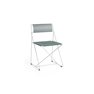 HAY X-Line Chair Hot-Dip Galvanized Steel/Moss