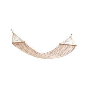 HAY Outdoor Market Hammock Beige/ Red