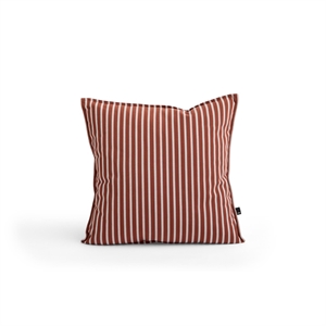 HAY Terrazza Cushion 50x50 Terracotta Bold Stripe