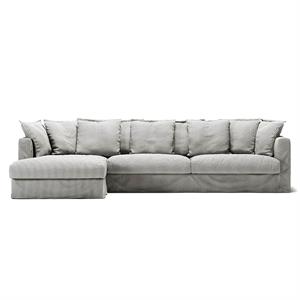 Decotique Le Grand Air 3-Seater Sofa Left-Handed Ash Stripe/Linen