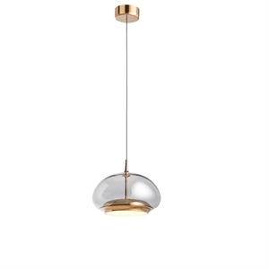 Loom Design Avalon Pendant Smoked/Rosegold