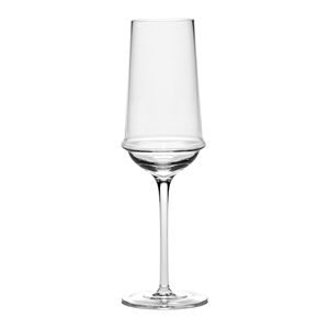 Serax Dune Champagne Glass Transparent